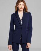 Rachel Roy Fitted Stretch Twill Blazer - Lyst