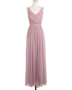 J.Crew Heidi Long Dress In Silk Chiffon - Lyst