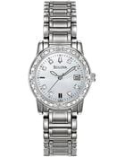 Bulova Women'S Stainless Steel Bracelet Watch 26Mm 96R105 - Lyst