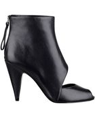 Nine West Sumptuous Peep Toe Booties - Lyst