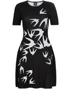 McQ by Alexander McQueen Swallow Jacquard Dress - Lyst