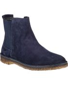 Vince Cody Ankle Boot Ink Suede - Lyst