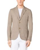Michael Kors Cotton And Linen Blazer - Lyst