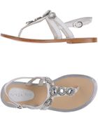 Patrizia Pepe Thong Sandal - Lyst