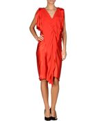 Lanvin Kneelength Dress - Lyst