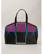 Issey Miyake Geometric Tote - Lyst