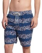 Tommy Hilfiger New Lanai Striped Swim Trunks - Lyst