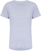 Whistles Longline Split Hem T-Shirt - Lyst