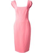 Antonio Berardi Fitted Dress - Lyst
