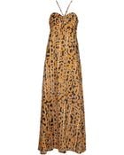 Stefanel Long Dress - Lyst