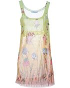 Blumarine Short Dress - Lyst