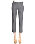 Michael Kors Denim Samantha Pants - Lyst