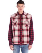 Diesel S-tor Plaid Cotton Shirt - For Men - Lyst