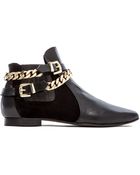 Chiara Ferragni Chain Low Bootie - Lyst