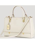Ralph Lauren Lauren Satchel - Morrison Triple Zip - Lyst