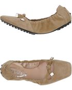 Tod's Ballet Flats - Lyst