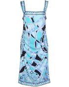 Emilio Pucci Knee-length Dress - Lyst