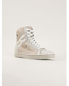 Hogan Rebel Stylised Hi-Top Sneakers - Lyst