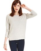Maison Jules Dotted Sweater - Lyst