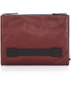 Ben Minkoff Double Snap Clarke Pouch - Lyst