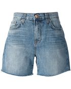 J Brand Cut-Off Denim Shorts - Lyst