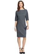Brooks Brothers Herringbone Dress - Lyst