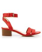 Enzo Angiolini Open Toe City Sandals - Tala Block Heel - Lyst