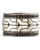 John Hardy Classic Chain Band Ring - Lyst