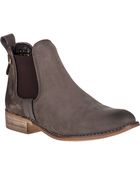 Steve Madden Gilte Ankle Boot Brown Suede - Lyst