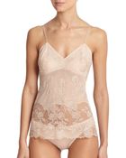 Josie Natori Lillian Lace Cami - Lyst