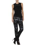 BCBGMAXAZRIA Shilow Sleeves Feather Fringe Top - Lyst