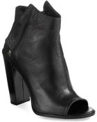 Dolce Vita Laine Peep Toe Booties - Lyst
