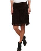 Ariat Leather Valencia Skirt - Lyst