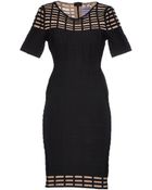 Hervé Léger Short Dress - Lyst
