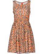 Stefanel Short Dress - Lyst