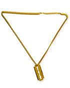 Mint Razor Blade Gold Chain - Lyst