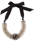 Lanvin Cassiopee Theme Choker - Lyst