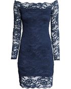 H&M Lace Off-The-Shoulder Dress - Lyst