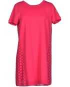 Moncler Short Dress - Lyst