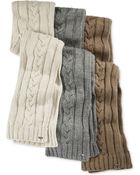 Michael Kors Hand-knit Cable Scarf - Lyst