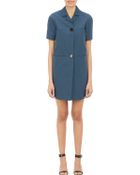 Marni Short-Sleeve Poplin Coat - Lyst