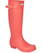 Hunter Original Stripe Wellington Boots - Lyst