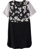 Rebecca Taylor Cool Cat Print Dress - Lyst