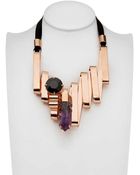 Mawi Amethyst Shard Crystal Necklace - Lyst