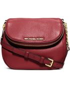 Michael Kors Bedford Leather Crossbody - Lyst
