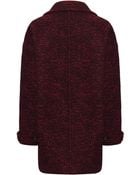 Jaeger Textured Double-Breasted Coat - Lyst