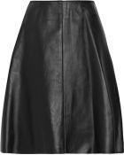 3.1 Phillip Lim Flounce Leather Skirt - Lyst