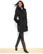 London Fog Belted Trench Coat - Lyst