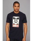 Obey Icon Face Basic Tee - Lyst