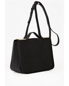 French Connection Lexi Embossed Leather Bag - Lyst